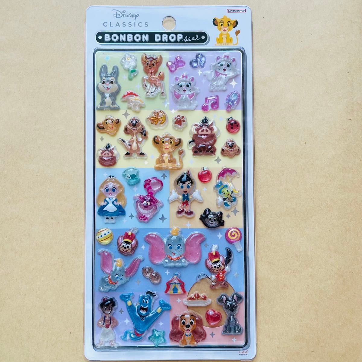 新品】ディズニークラシック ボンボンドロップシール ディズニー