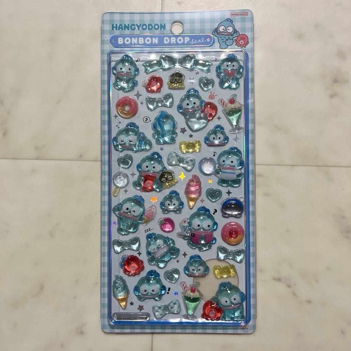 国内正規品 ボンボンドロップシール サンリオ第2弾 コンプリート 8枚