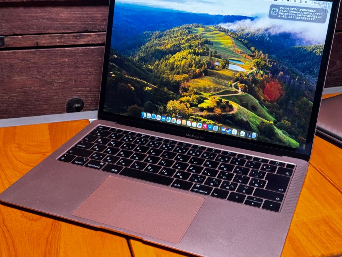 Apple MacBook Air 13インチ ゴールド ノートパソコン 2018年モデル