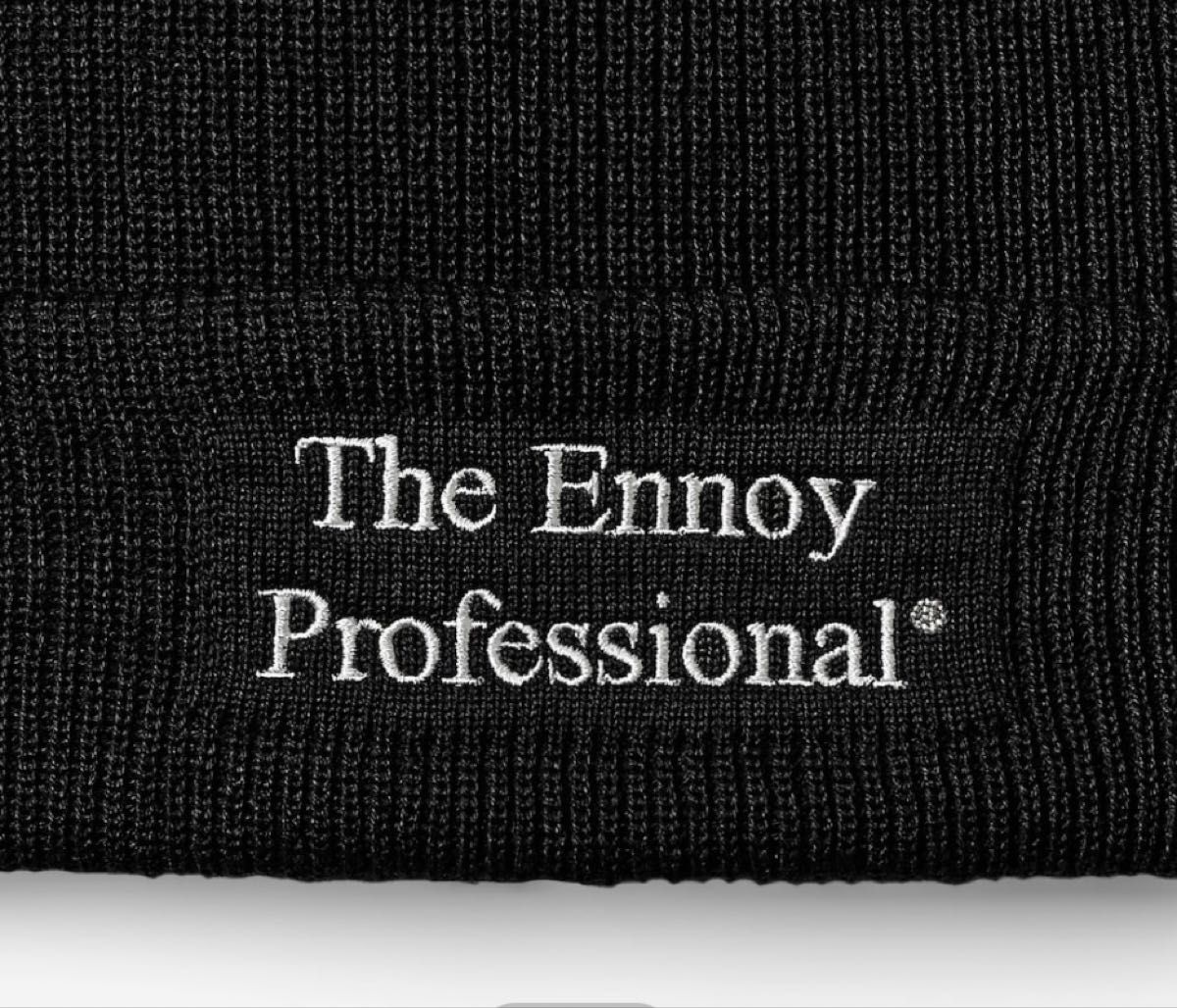 ENNOY PROFESSIONAL KNIT CAP (BLACK) エンノイ ニットキャップ
