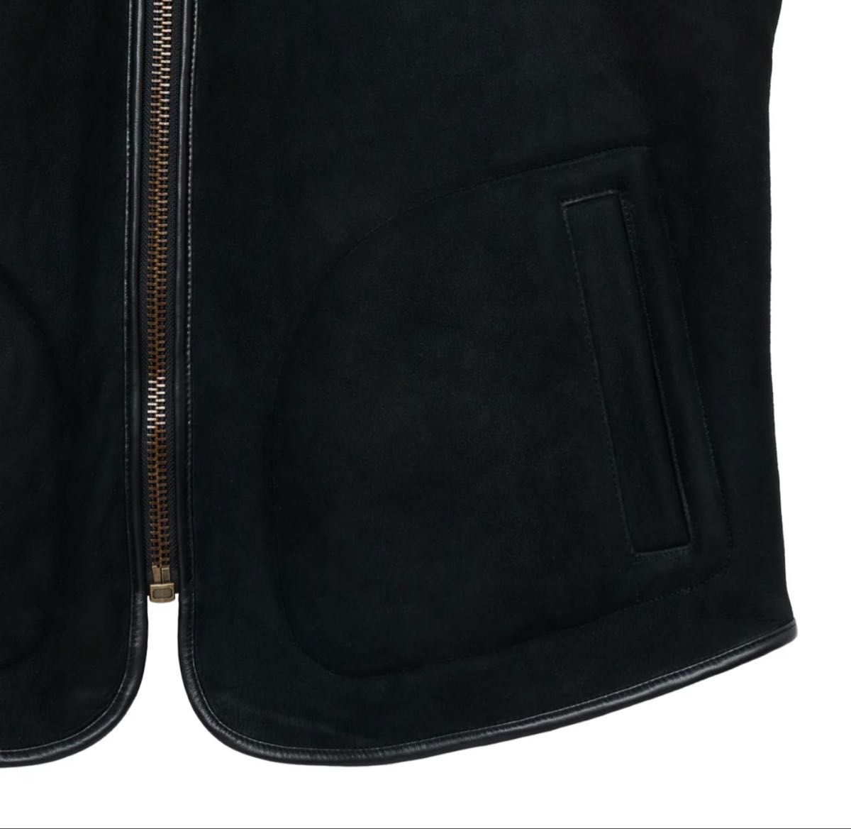 GDC Vegan Mouton Vest Black 木村拓哉 キムタク｜Yahoo!フリマ（旧