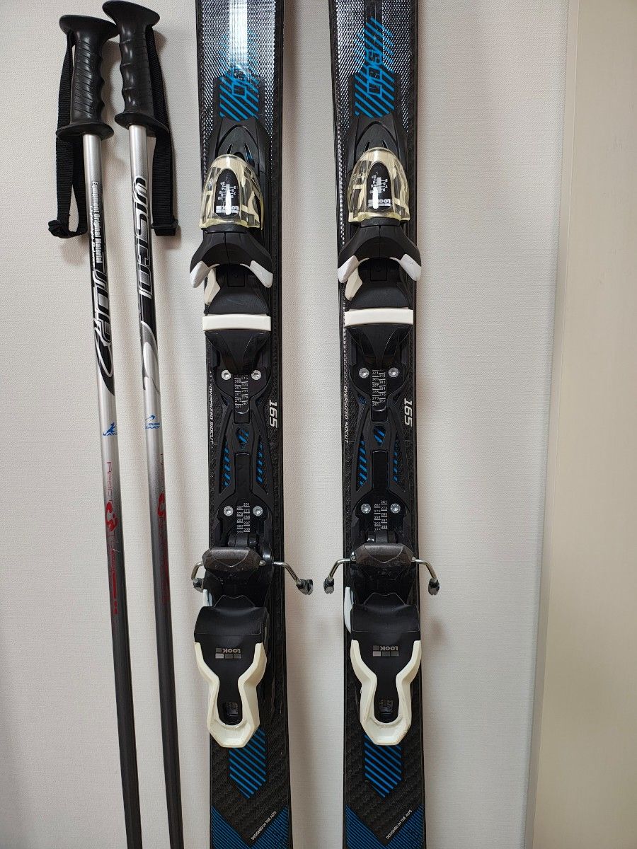 ROSSIGNOL ZENITH SX スキー板 ビンディング ストックセット 165cm