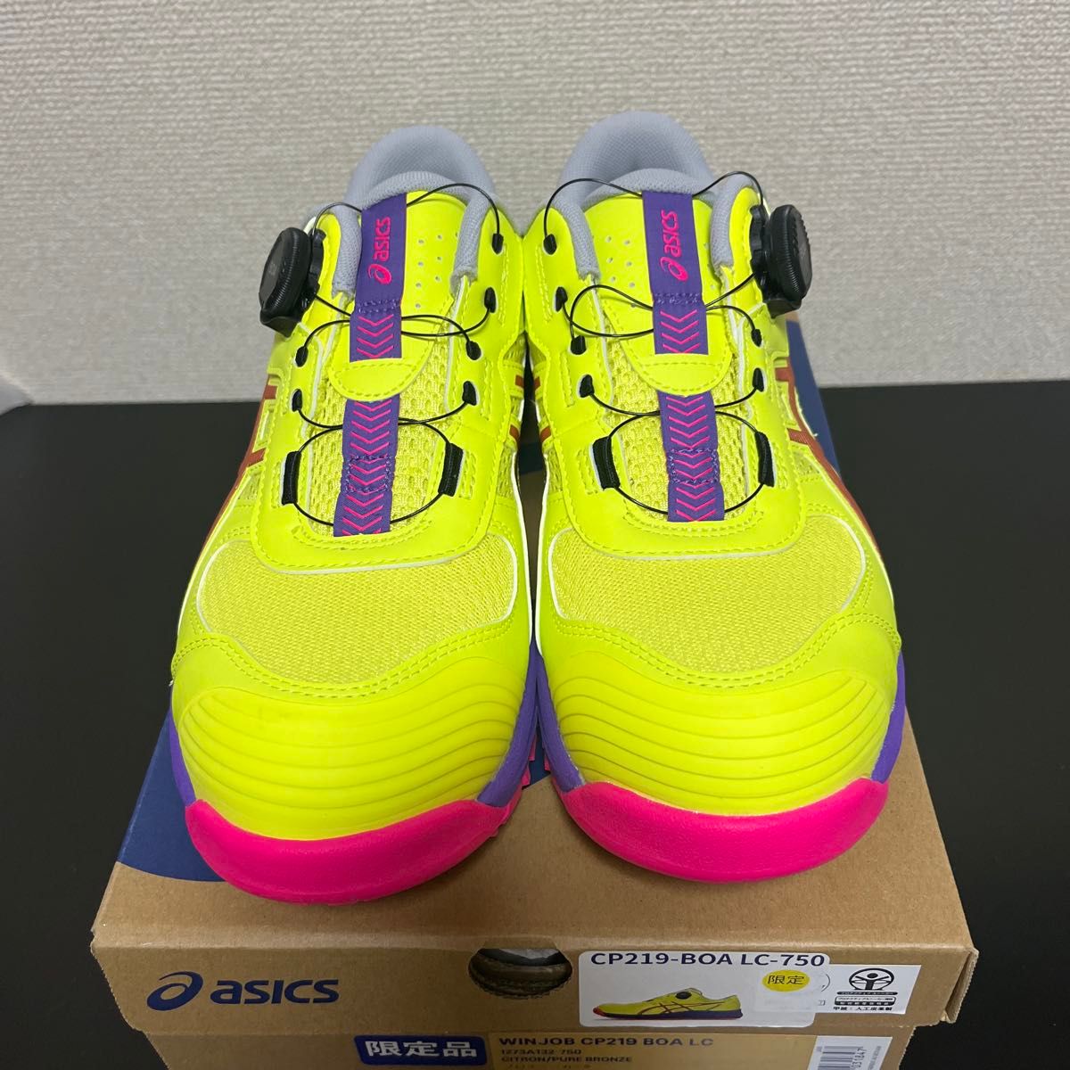 アシックス 安全靴 ウィンジョブ CP219 BOA LC 限定品 25 5cm｜Yahoo