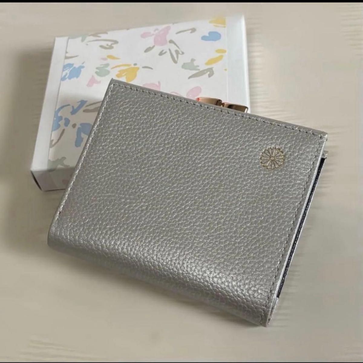 皇居 がま口財布 シルバー｜Yahoo!フリマ（旧PayPayフリマ）
