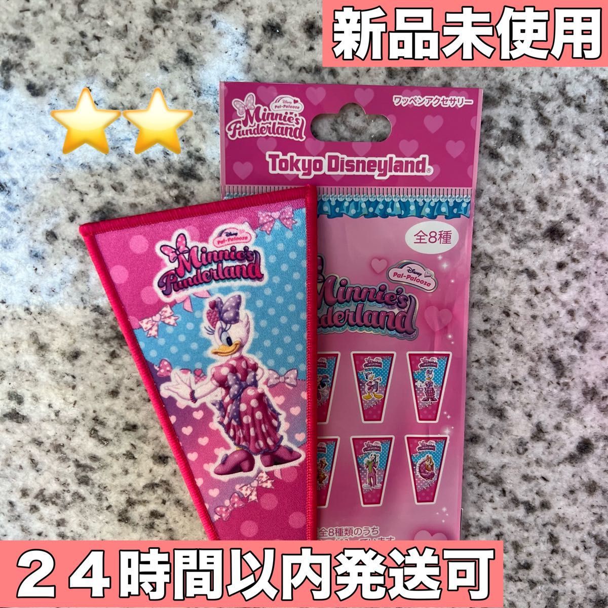 ミニー ディズニー パルパルーザ ミニファン ワッペンアクセサリー