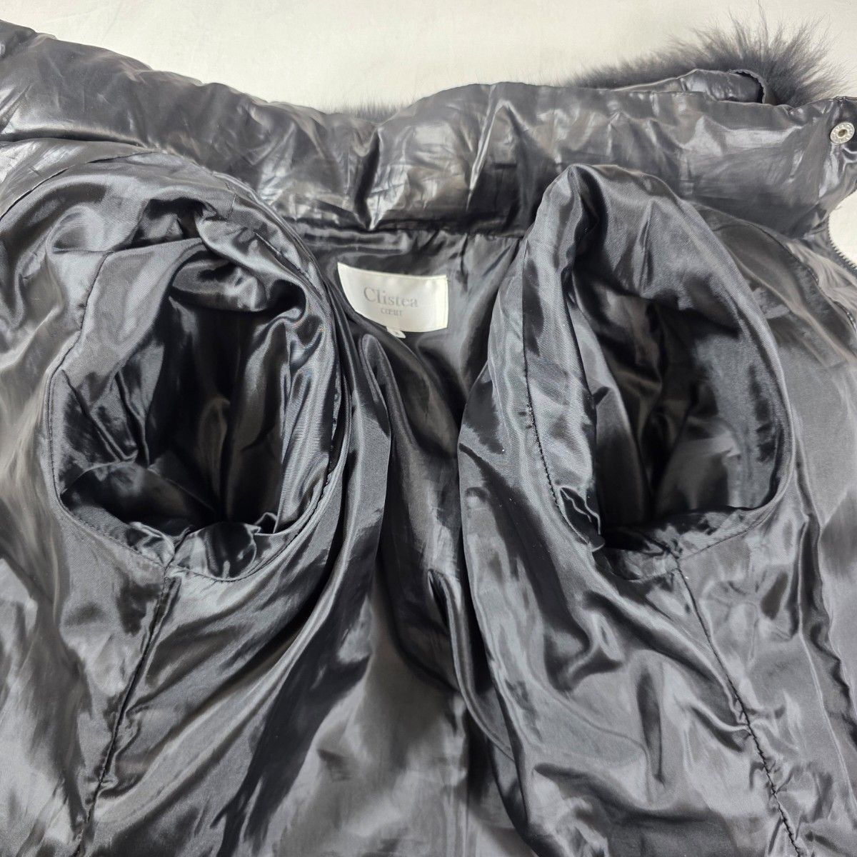 00s archive far down jacket y2k 平成 ギャル 黒 ダウンジャケット