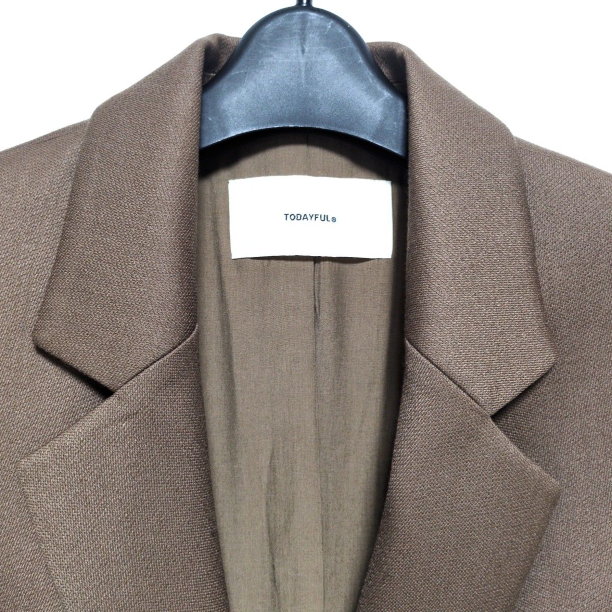 TODAYFUL トゥデイフル wool over jacket ウールオーバージャケット