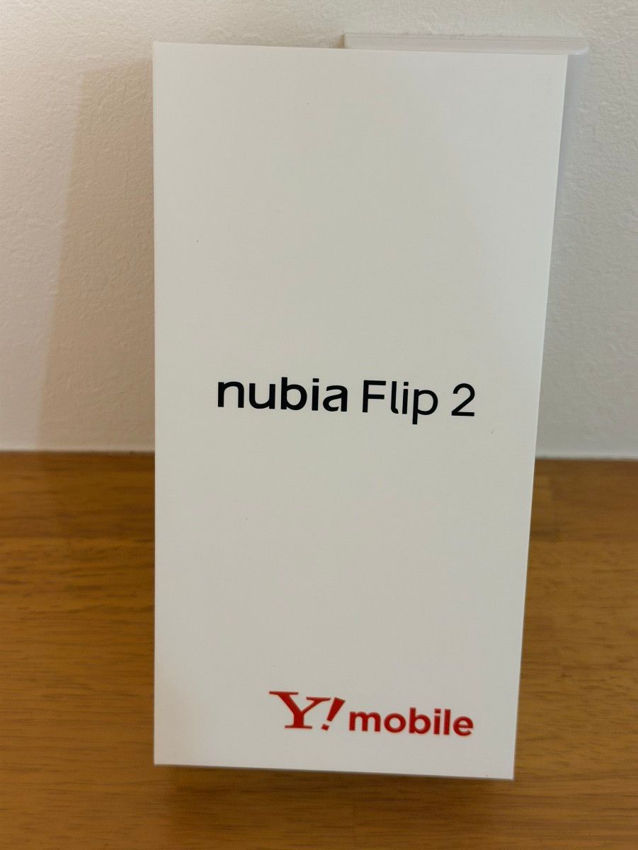 新品未開封 SIMフリー nubia Flip 2 A404ZT ホワイト｜Yahoo!フリマ