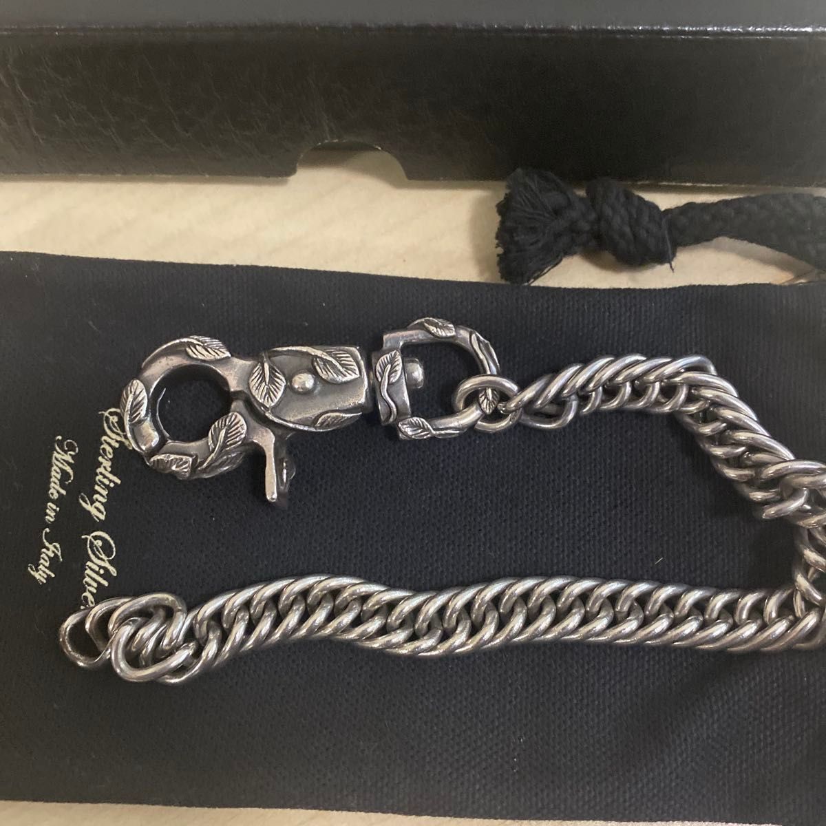 ugo cacciatori ウーゴカッチャトーリ ウォレットチェーン キー