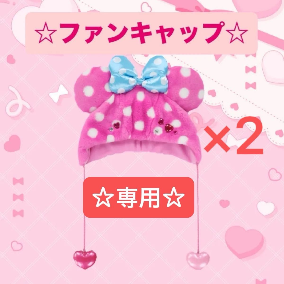 専用 ミニーのファンダーランド ファンキャップ パルパルーザ ミニー