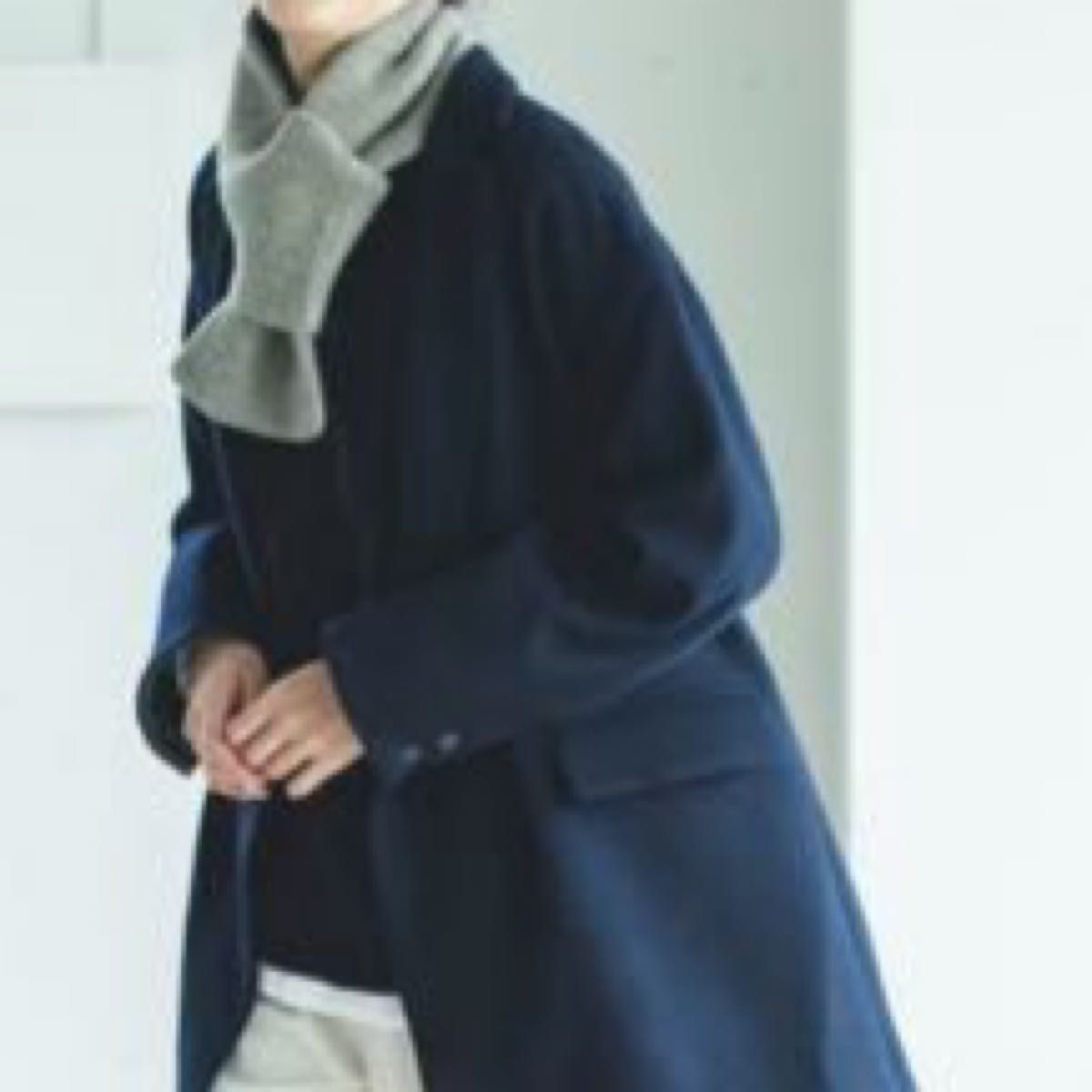 北欧暮らしの道具店 nest Robe ネストローブウールミニマフラー ライト