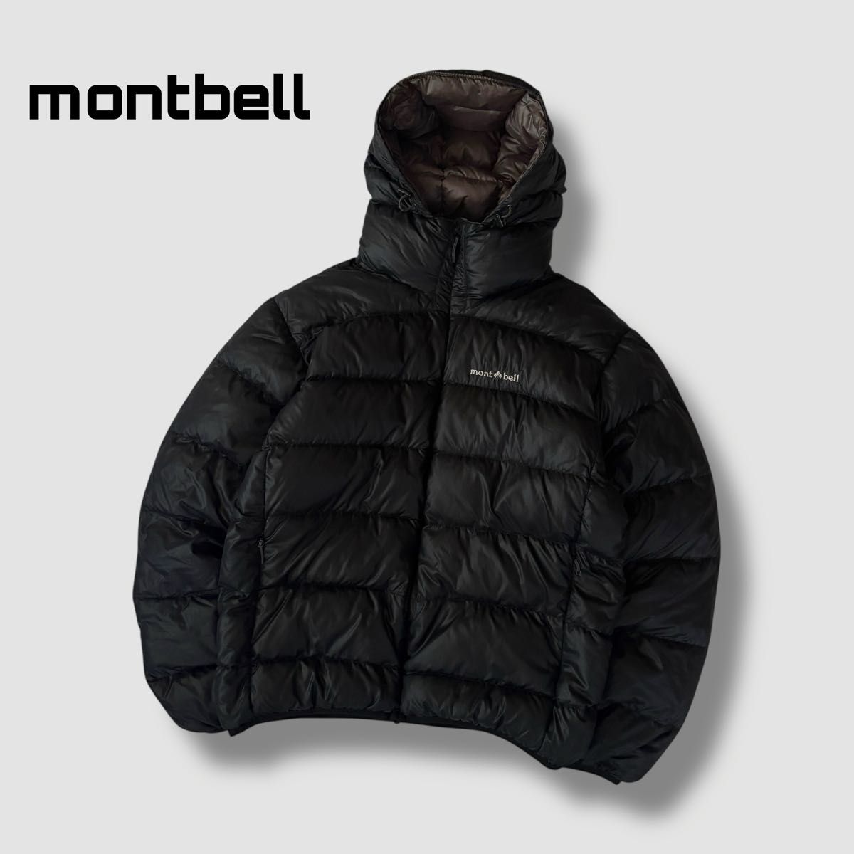 美品 montbell モンベル ライトアルパインダウンパーカー ブラック L