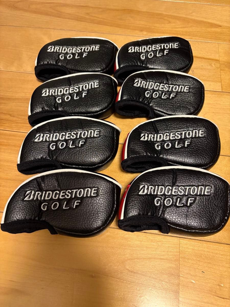 BRIDGESTONE ヘッドカバー 8個セット アイアンカバー ブリヂストン 5 6