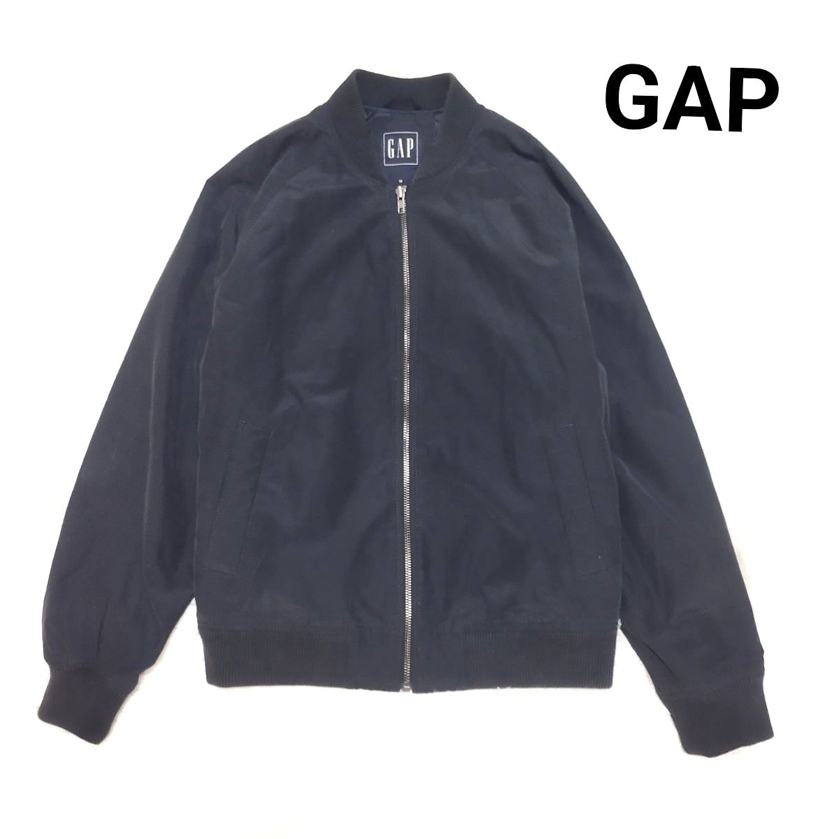 OLD GAP MA-1 黒 ボンバージャケット Archive Militaryミリタリー Y2K