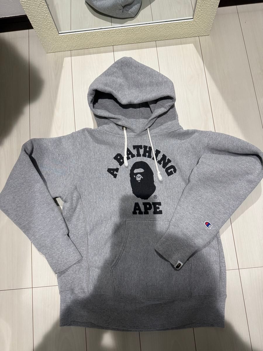A BATHING APE×チャンピョン カレッジロゴ アベイシングエイプ