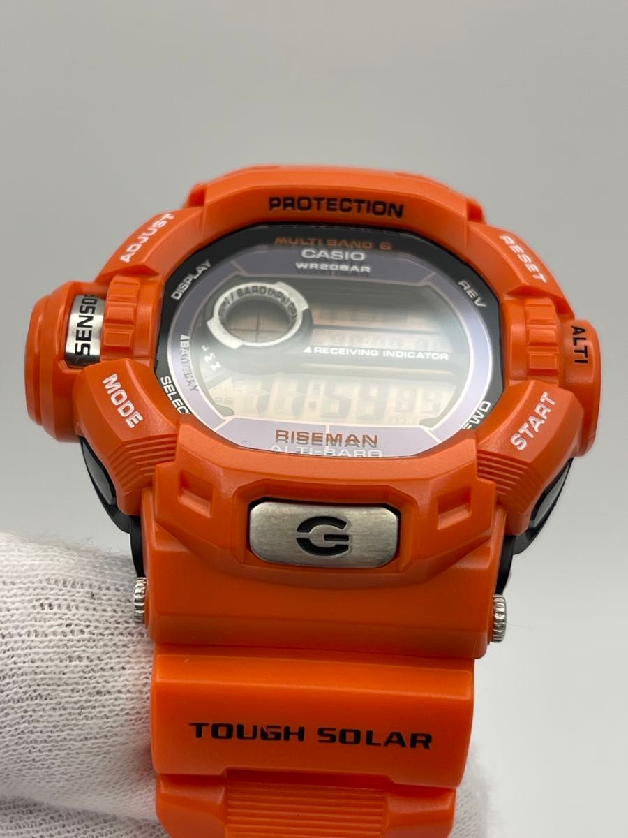 未使用RISEMAN GW-9200RJ-4JF レスキューオレンジG-SHOCK レア｜Yahoo