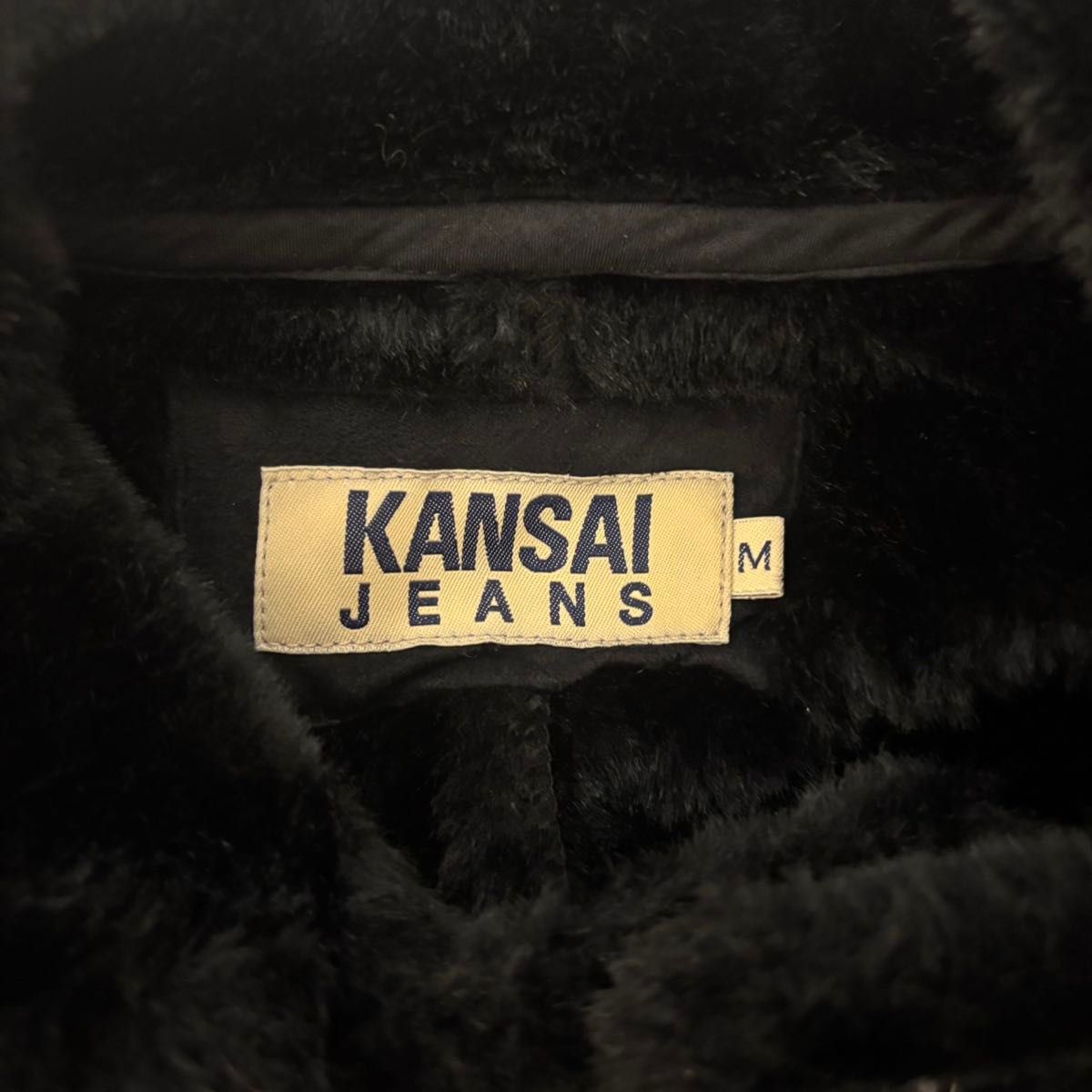 カンサイジーンズ】KANSAI JEANS メンズフェイクムートンジャケット