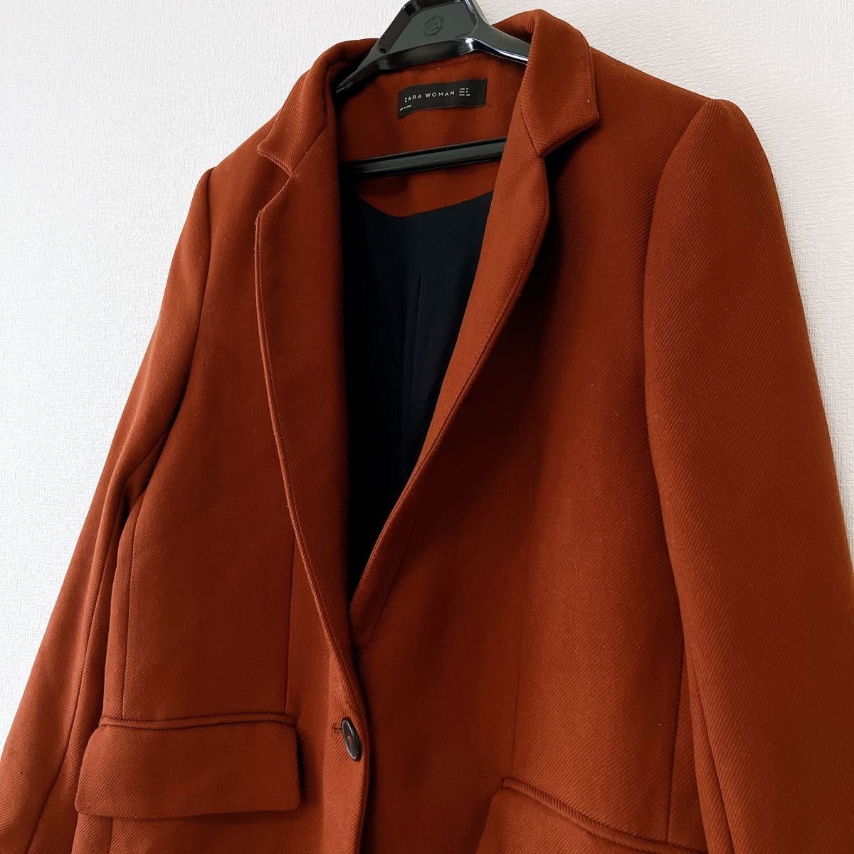冬物SALE】ZARA ザラ レディース チェスターコート ロングコート