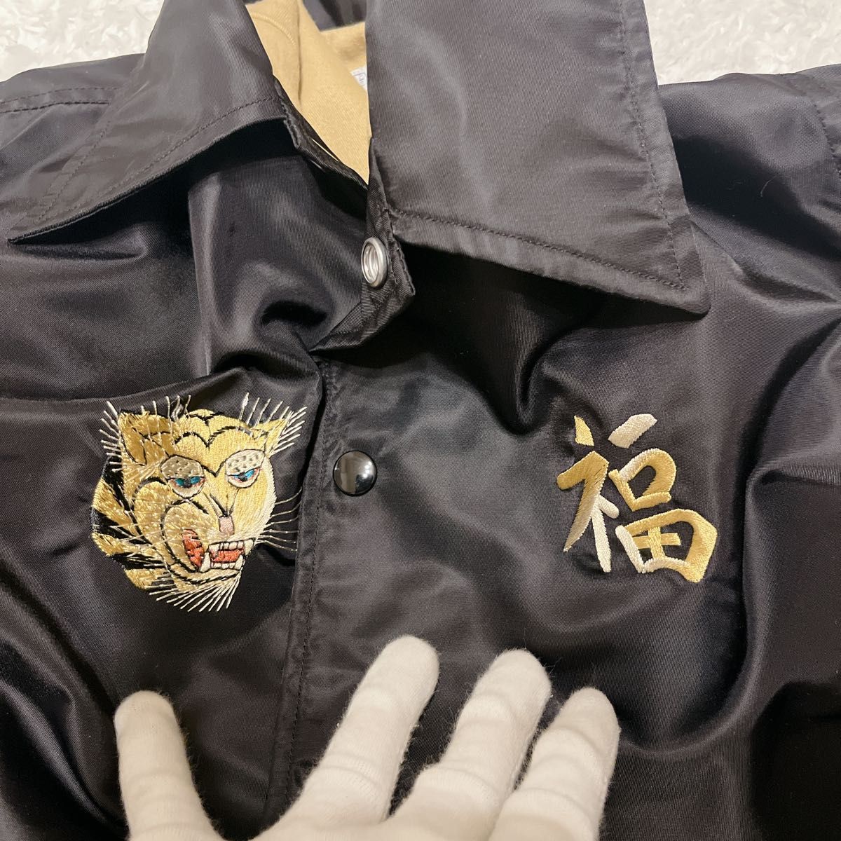 極美品 東洋エンタープライズ BEAMS 別注 ベトジャン 刺繍 ワッペン