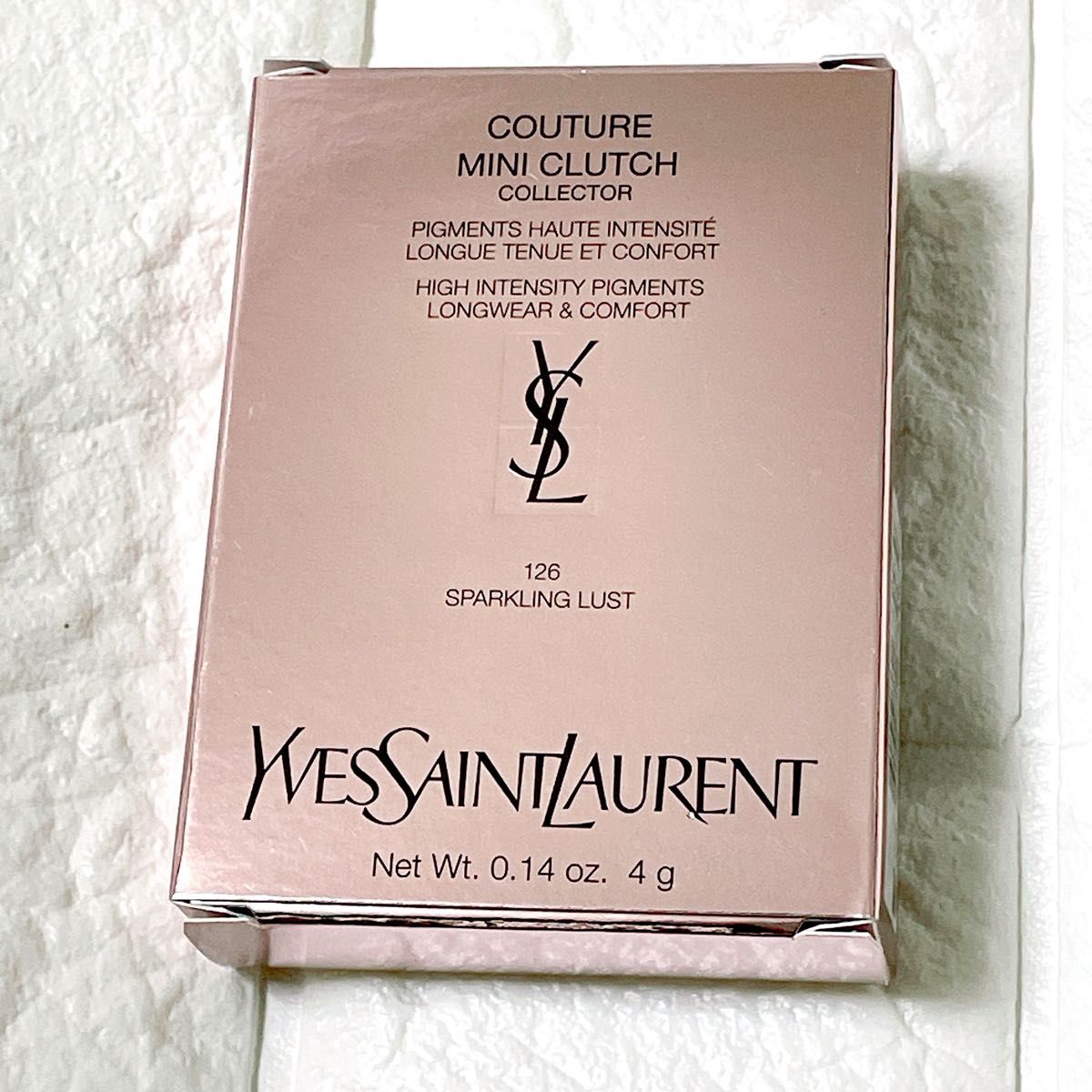 イヴ サンローラン YSL クチュール ミニ クラッチ コレクター 126