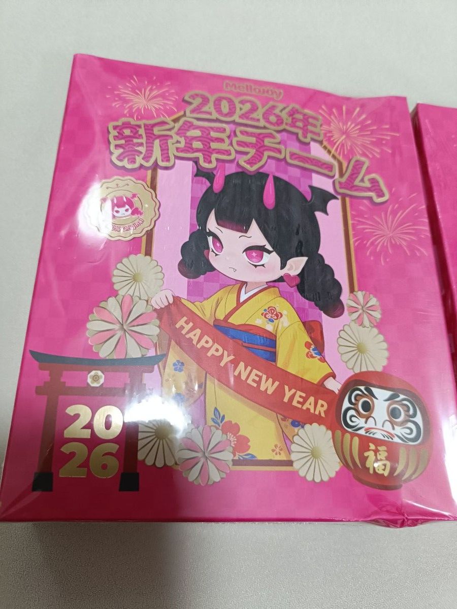 メロジョイ Mellojoy 新年チーム 未開封シュリンクつき 3箱 備品セット