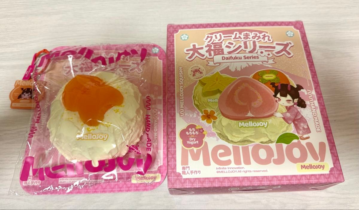 Mellojoy mellojoy メロジョイ クリームまみれ 大福シリーズ みかん