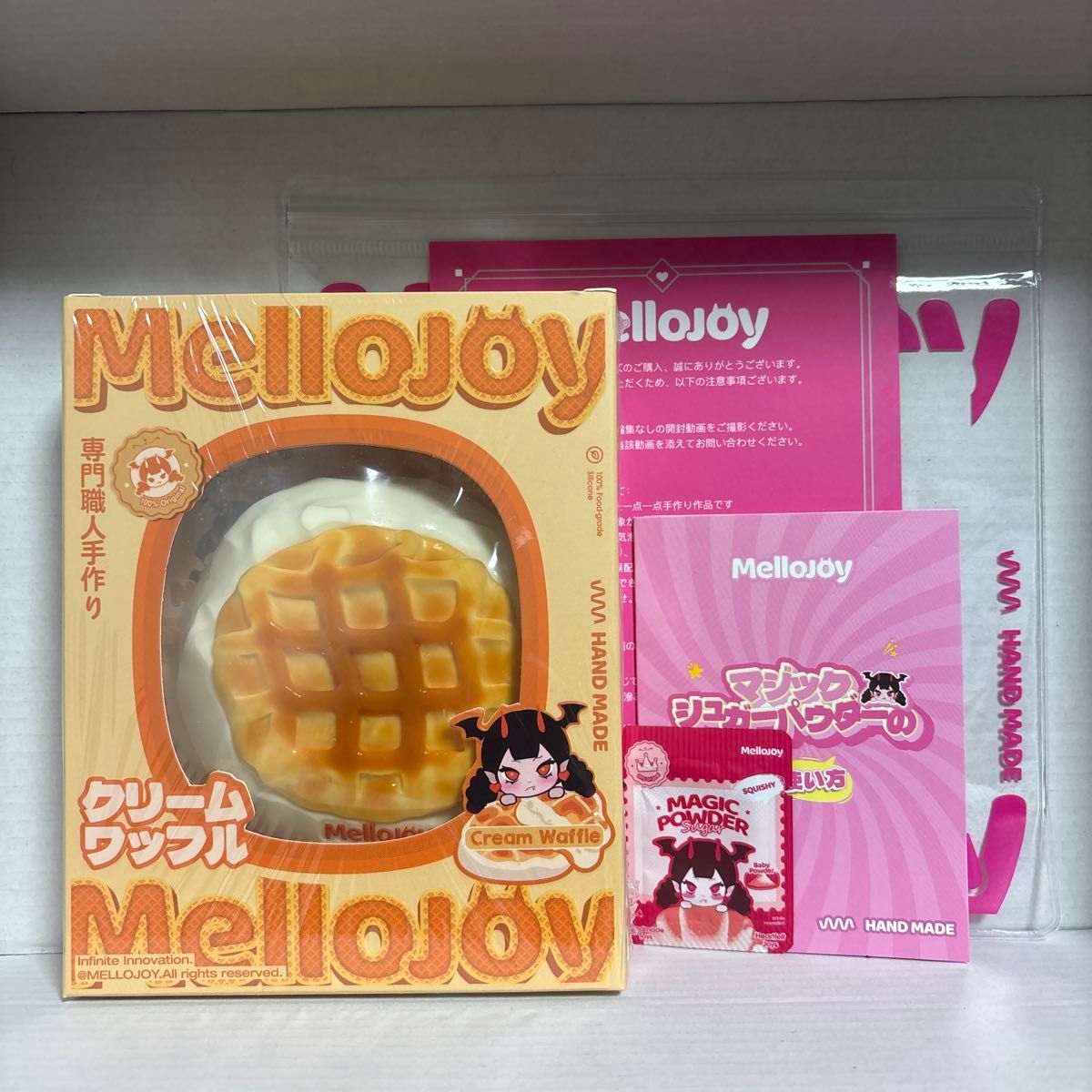 Mellojoy クリームワッフル まる mellojoy メロジョイ スクイーズ