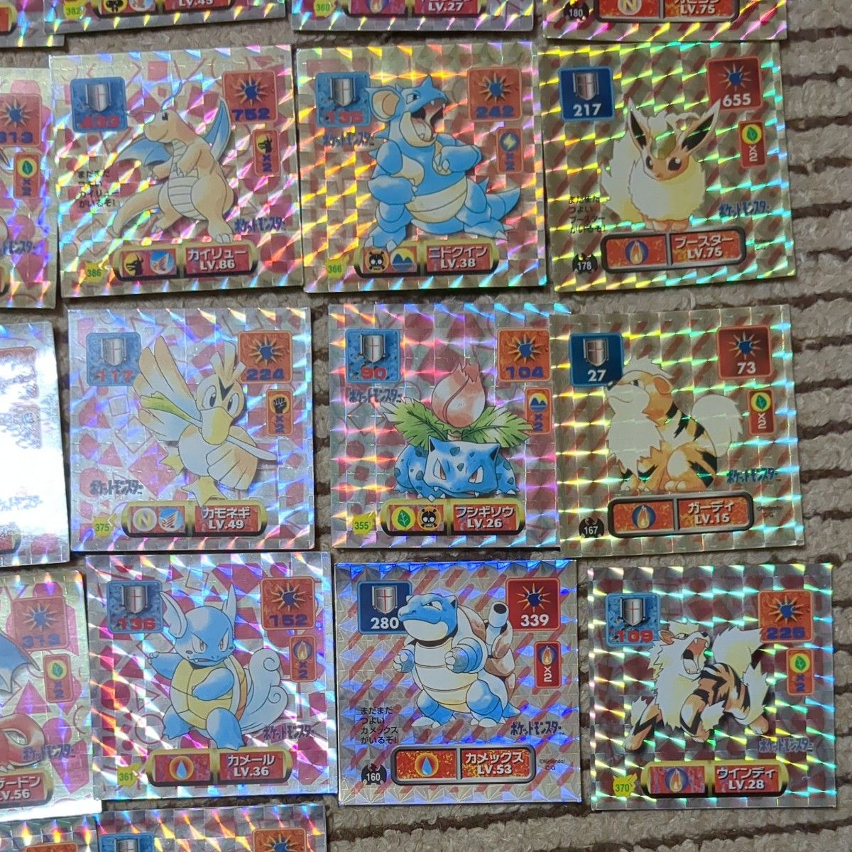 アマダ ポケモンシール列伝 当時物｜Yahoo!フリマ（旧PayPayフリマ）