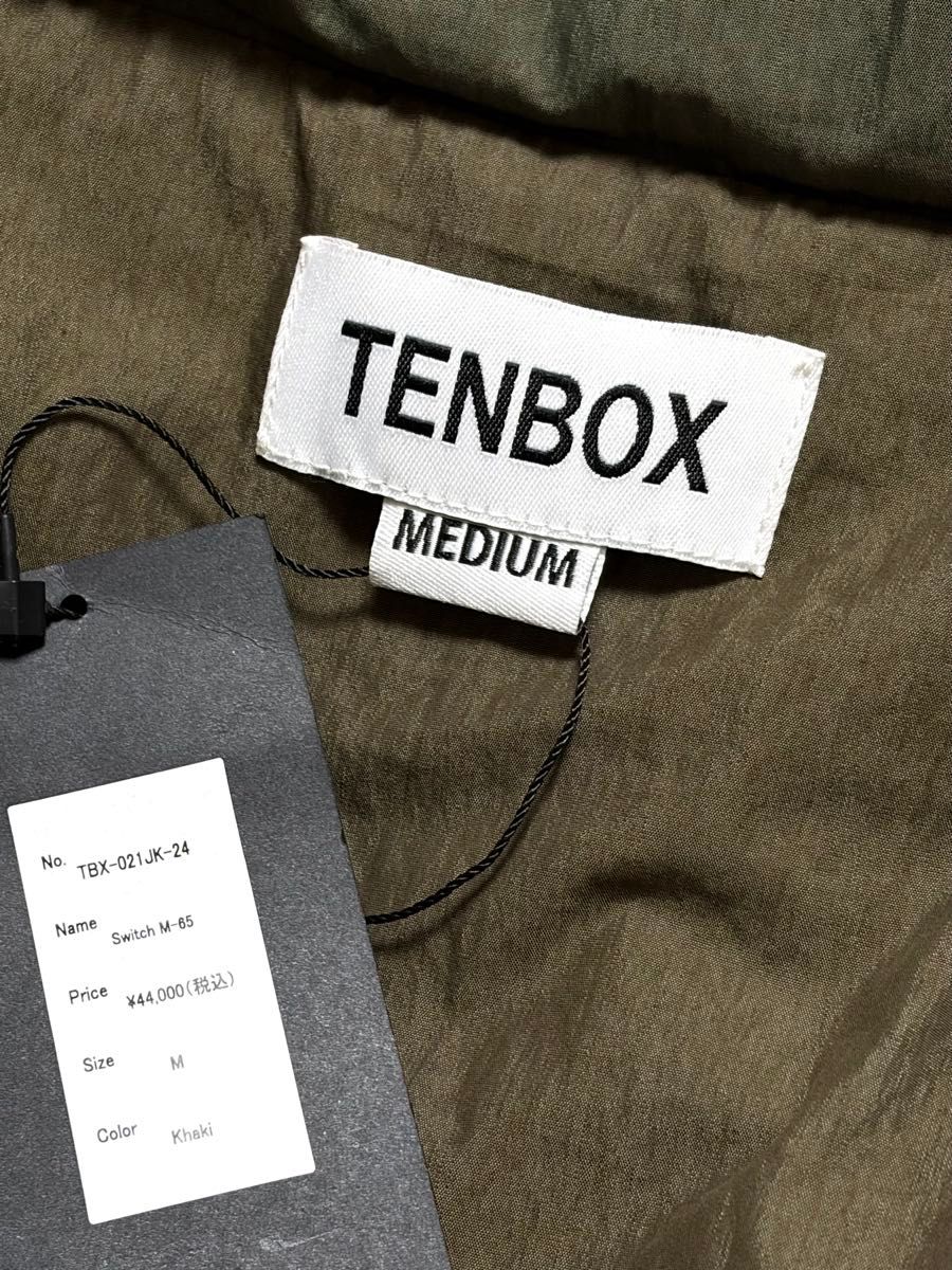 新品未使用 10匣 TENBOX Switch M-65 カーキ M モッズコート テン