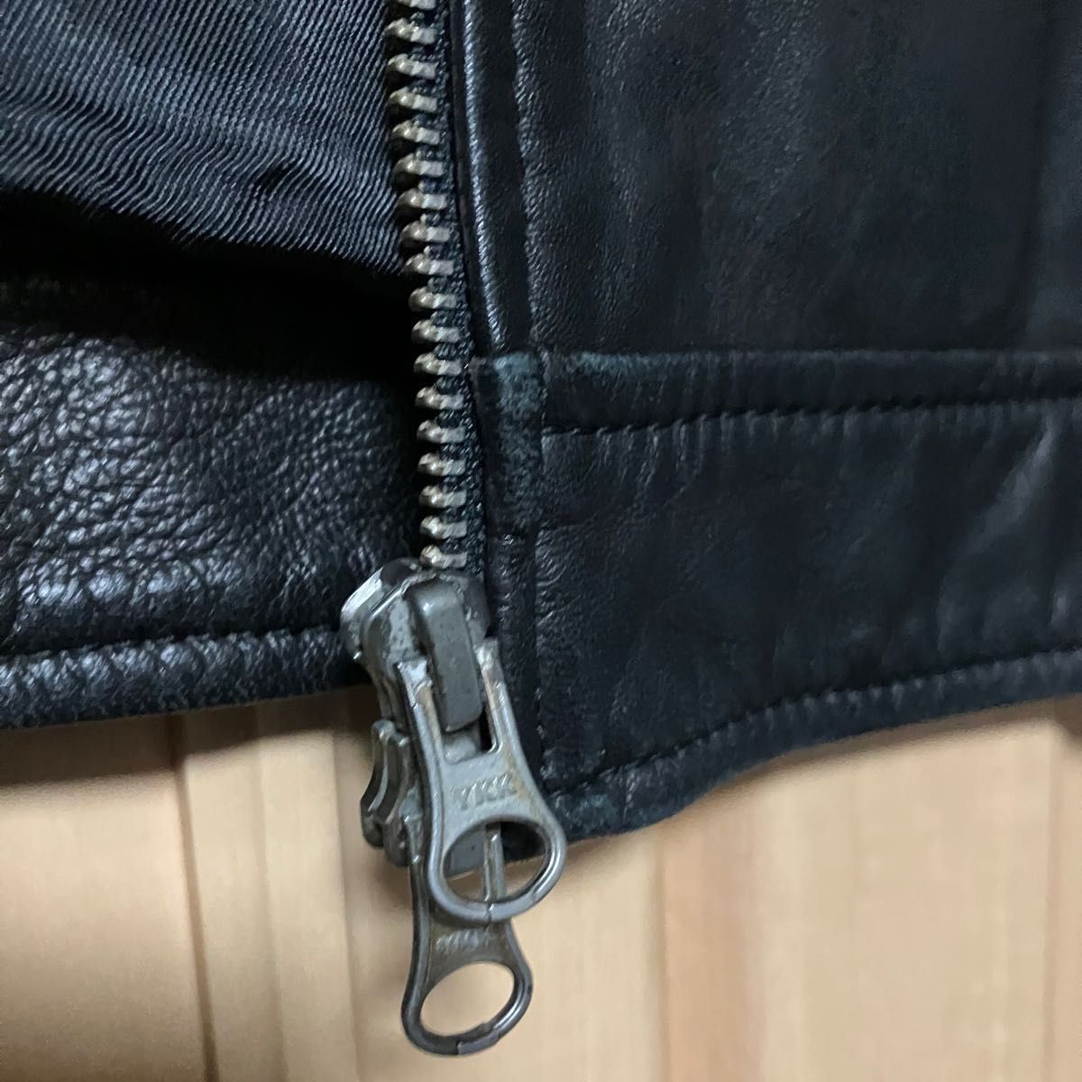 激シブ】BARNEYS NEW YORK バーニーズニューヨーク ラムレザー