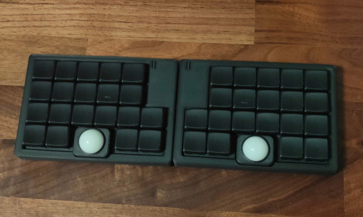 Pyuron ZMK 無線ダブルトラックボールキーボード｜Yahoo!フリマ（旧