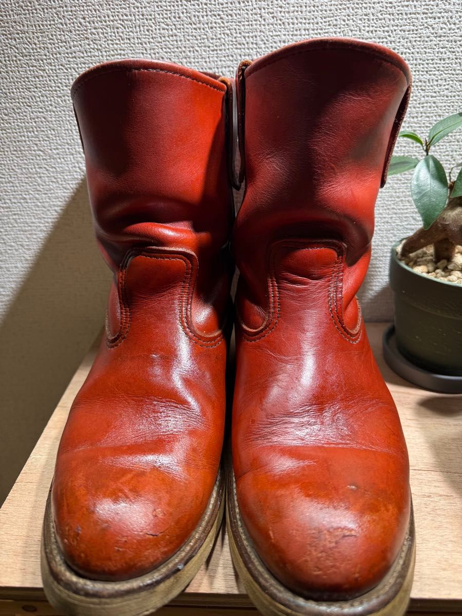 レッドウィング ペコスブーツ 犬タグ REDWING USA製 93年制 25 5cm