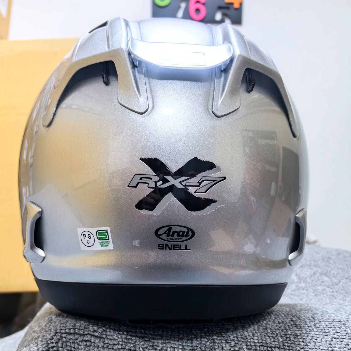 Arai アライ フルフェイスヘルメット RX-7X アルミナシルバー アルミナ