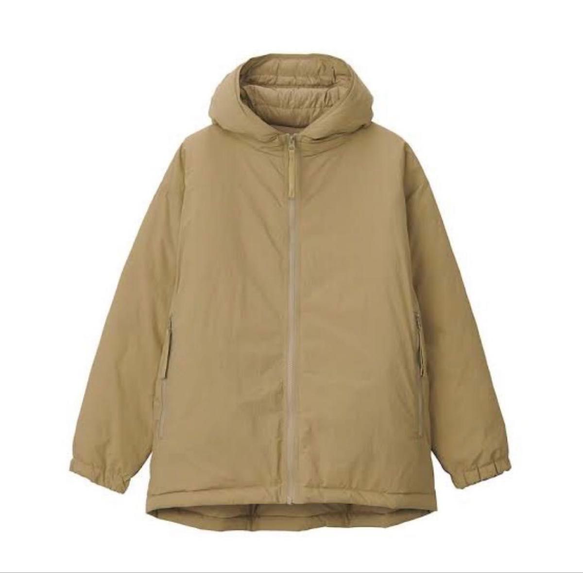 人気完売商品 muji labo 撥水フード付きダウンジャケット L男女兼用