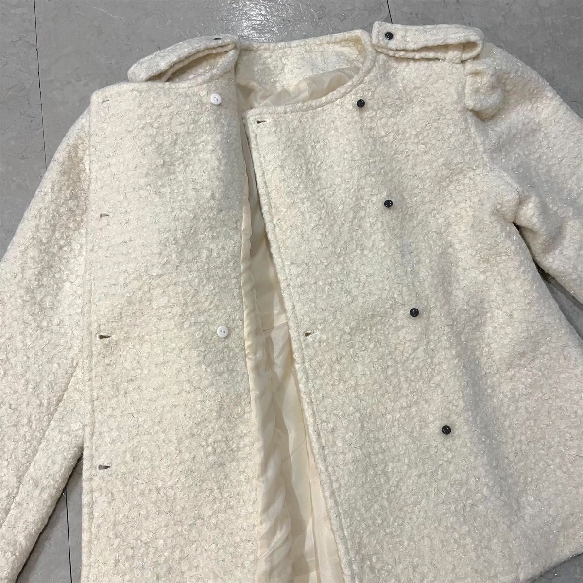 Bibiy MEGAN LAME JACKET アイボリー ジャケット｜Yahoo!フリマ（旧