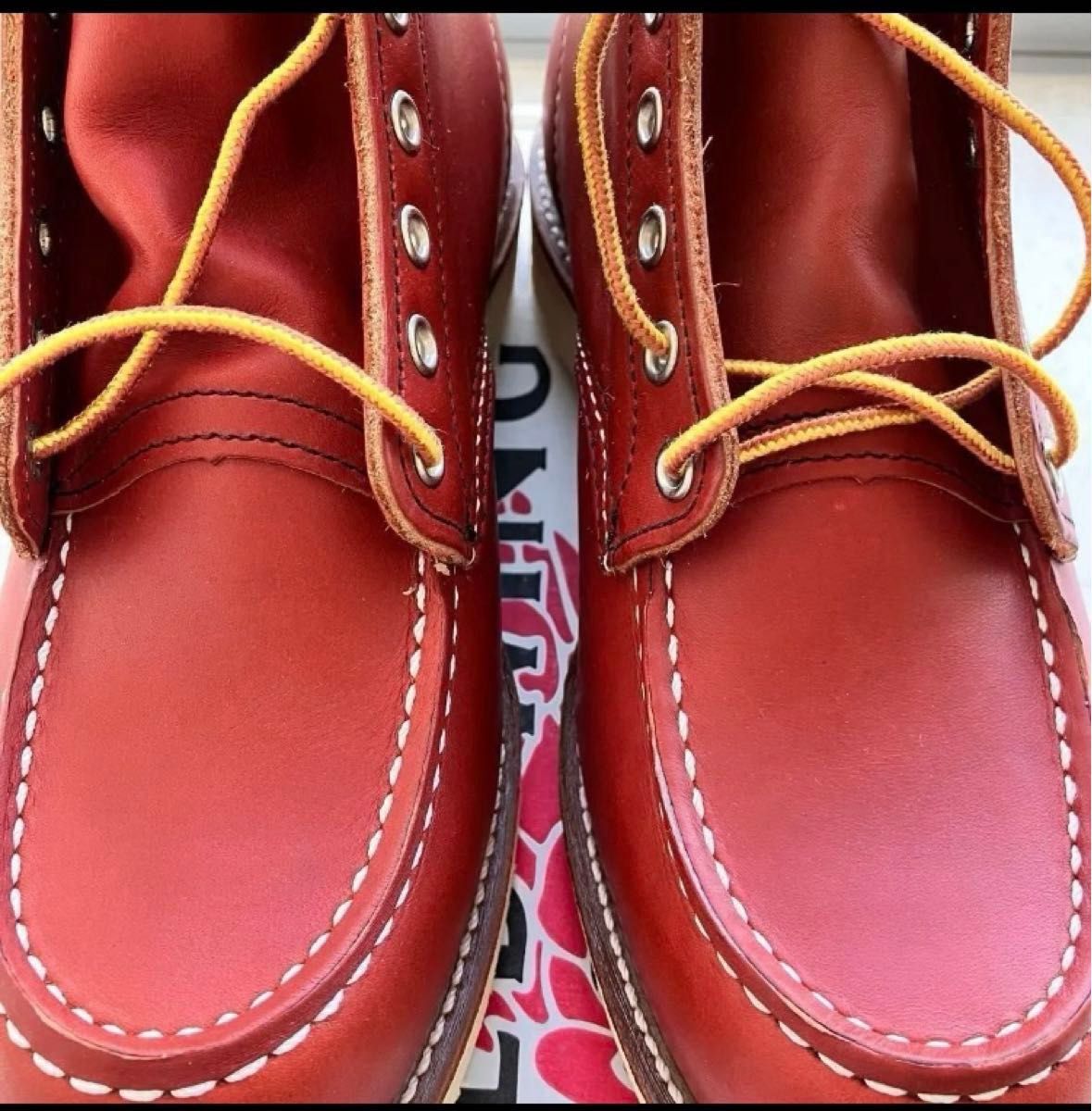 新品未使用】レッドウィング 8875 犬タグ復刻 7 5E 25 5センチ RED
