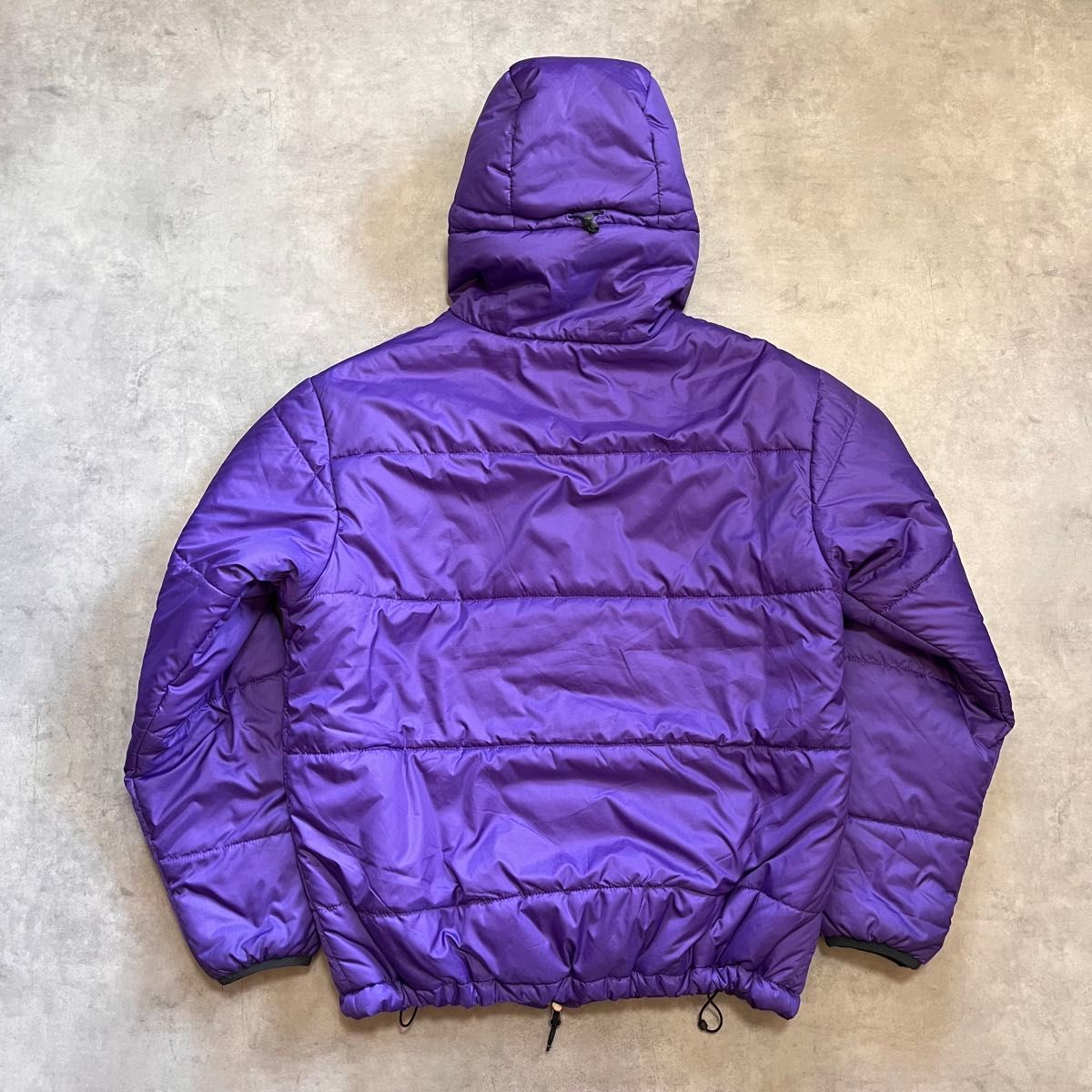 00s old stussy ダスパーカ 中綿ジャケット パープル S シティボーイ