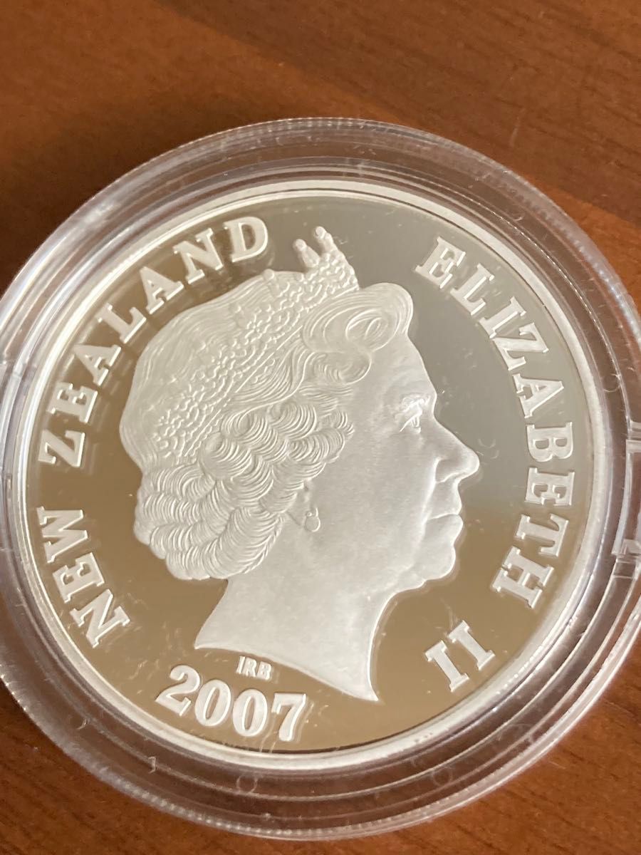 2007 ニュージーランド1ドルプルーフ貨幣セット 1オンス銀貨｜Yahoo