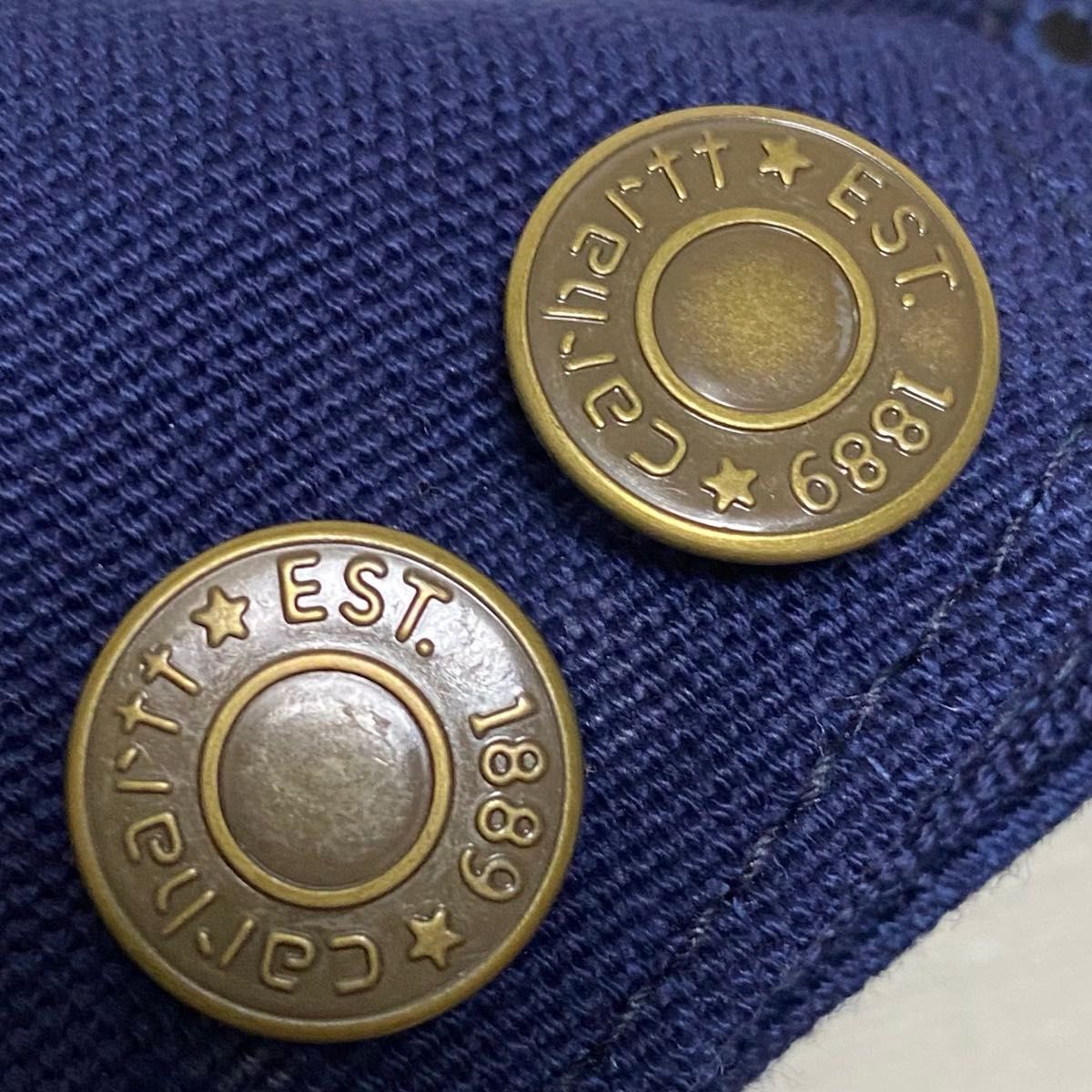超超スペシャル stussyネイビー USA製 チョアコート カバーオール