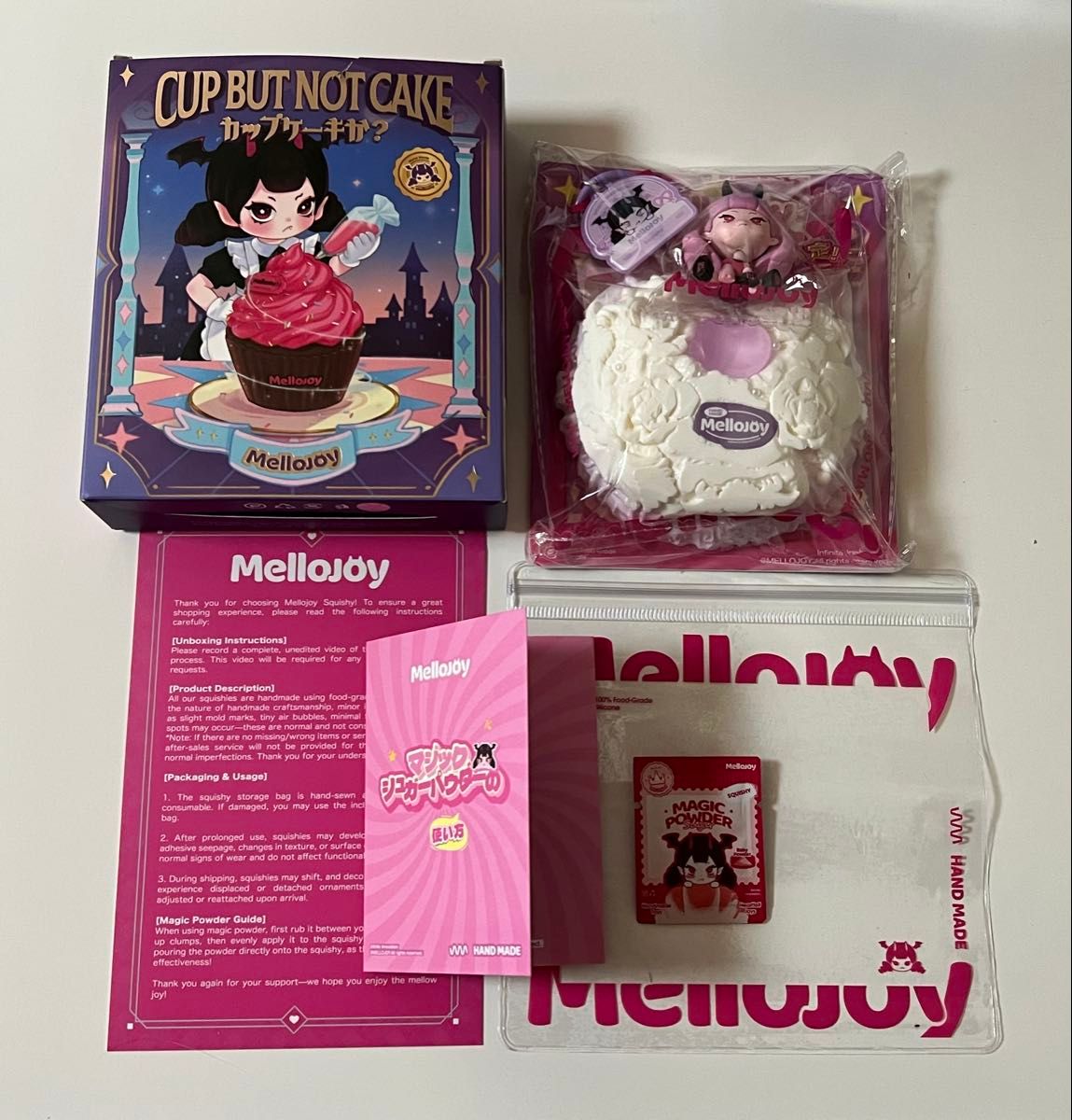 メロジョイ Mellojoy スクイーズ カップケーキか シークレット｜Yahoo