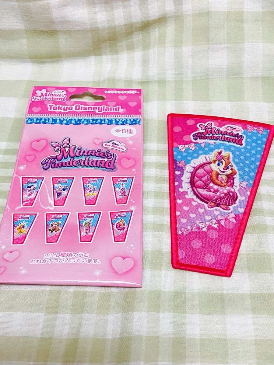 ディズニー パルパルーザ ミニーのファンダーランド ワッペン