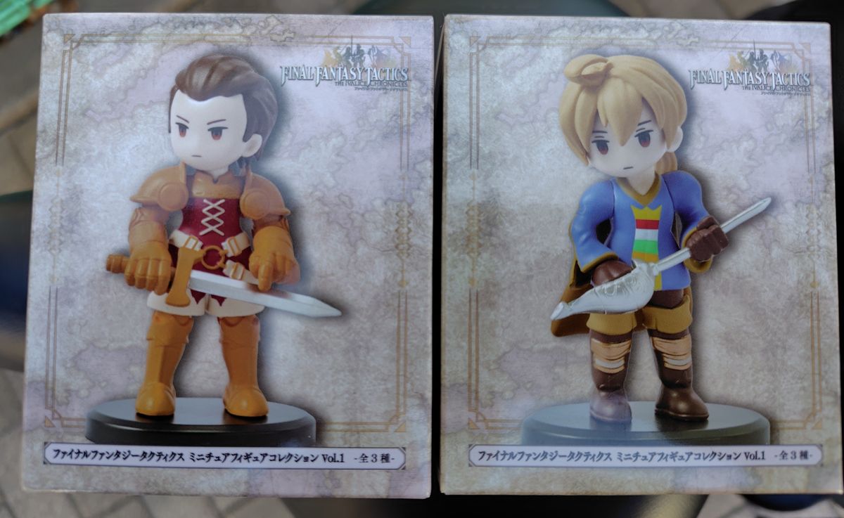 ファイナルファンタジータクティクス ミニチュアフィギュア
