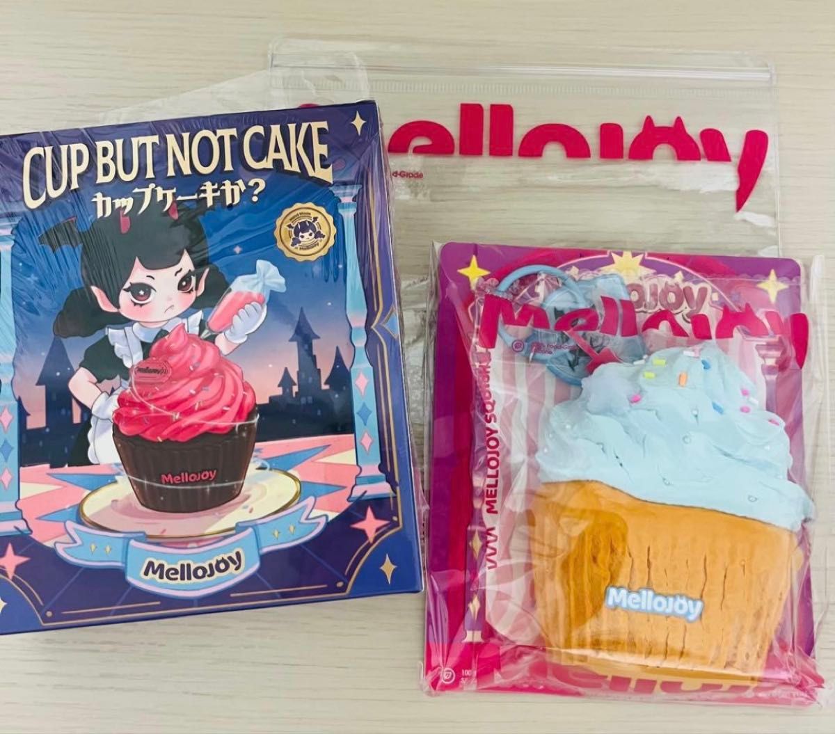 mellojoy スクイーズ カップケーキか シーソルトアイシング｜Yahoo