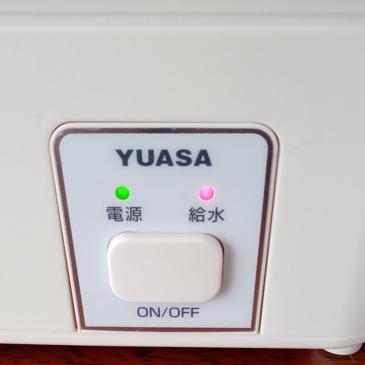 ユアサ スチーム式加湿器「YHY-035Y(W)」 YUASA スチーム式加湿器 YHY