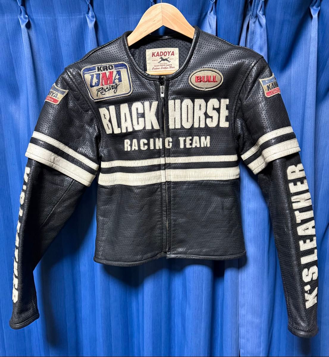 KADOYA カドヤ BLACK HORSE BHR ブラックホース パンチング レザー