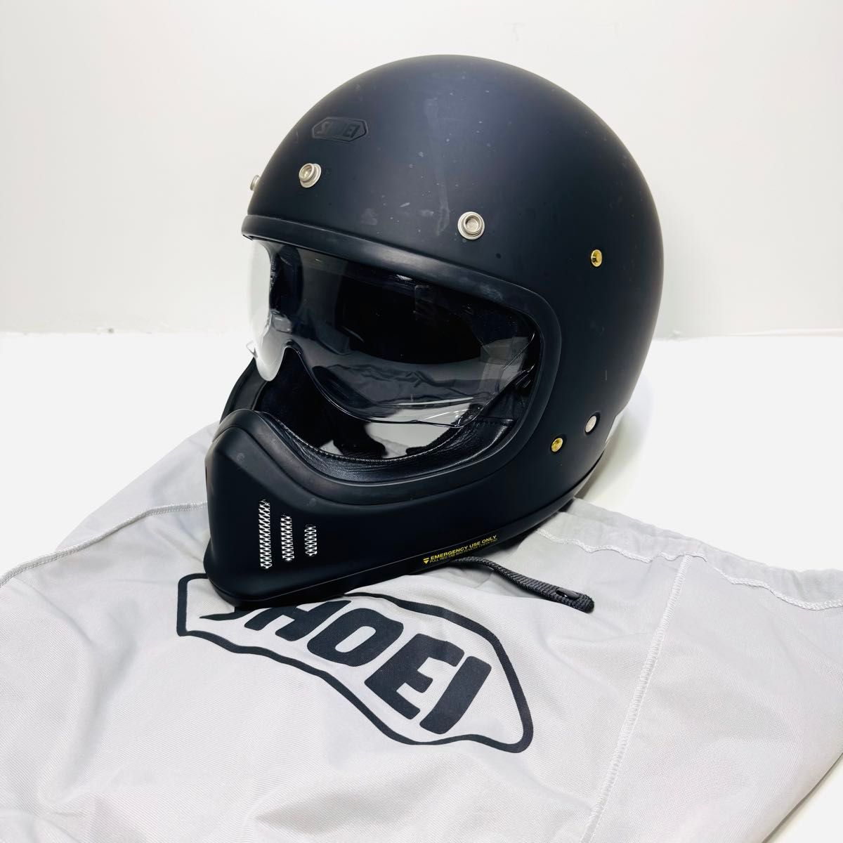 SHOEI EX-ZERO マットブラック XLサイズ フルフェイスヘルメット