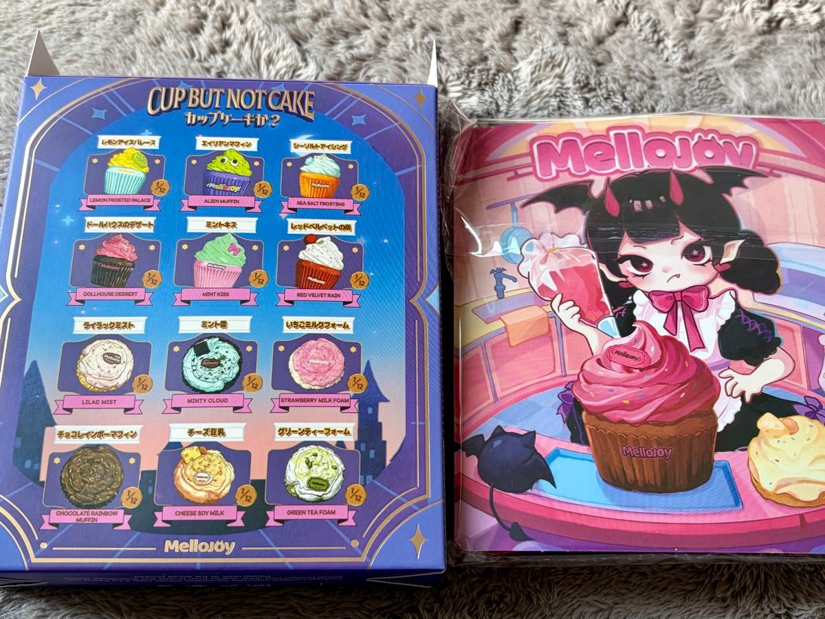 メロジョイ mellojoy スクイーズ カップケーキか ドールハウスの