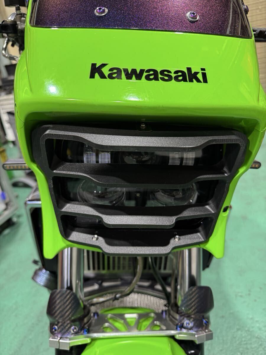 新商品 ZRX1200DAEGダエグ用 ヘッドライトルーバー タイプ1｜Yahoo