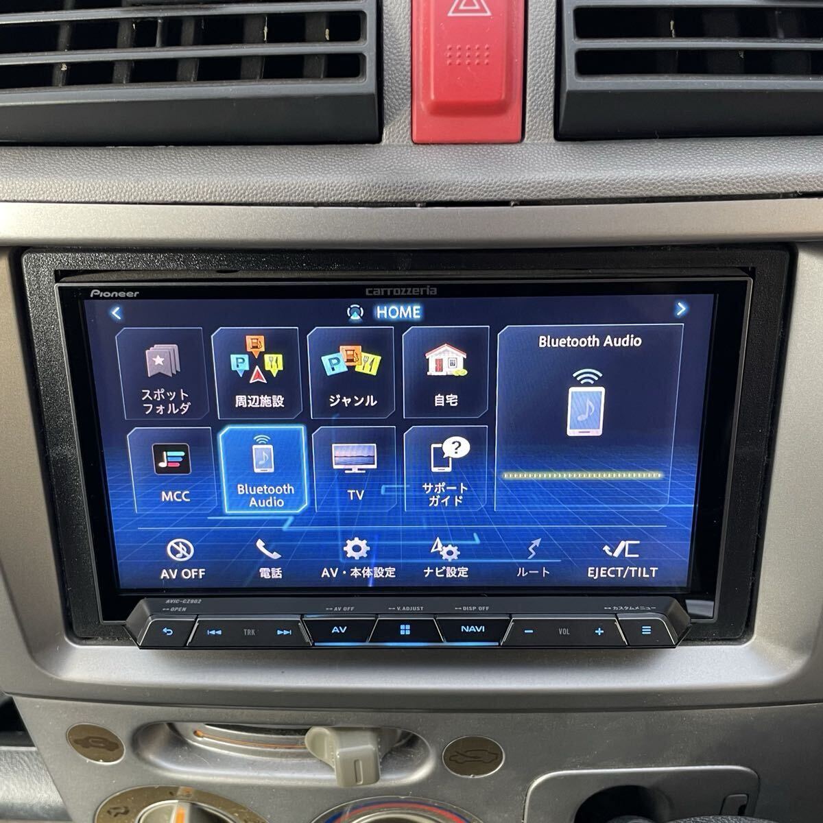 AVIC-CZ902 carrozzeria 地図 2021年 Bluetooth フルセグ 中古ナビ