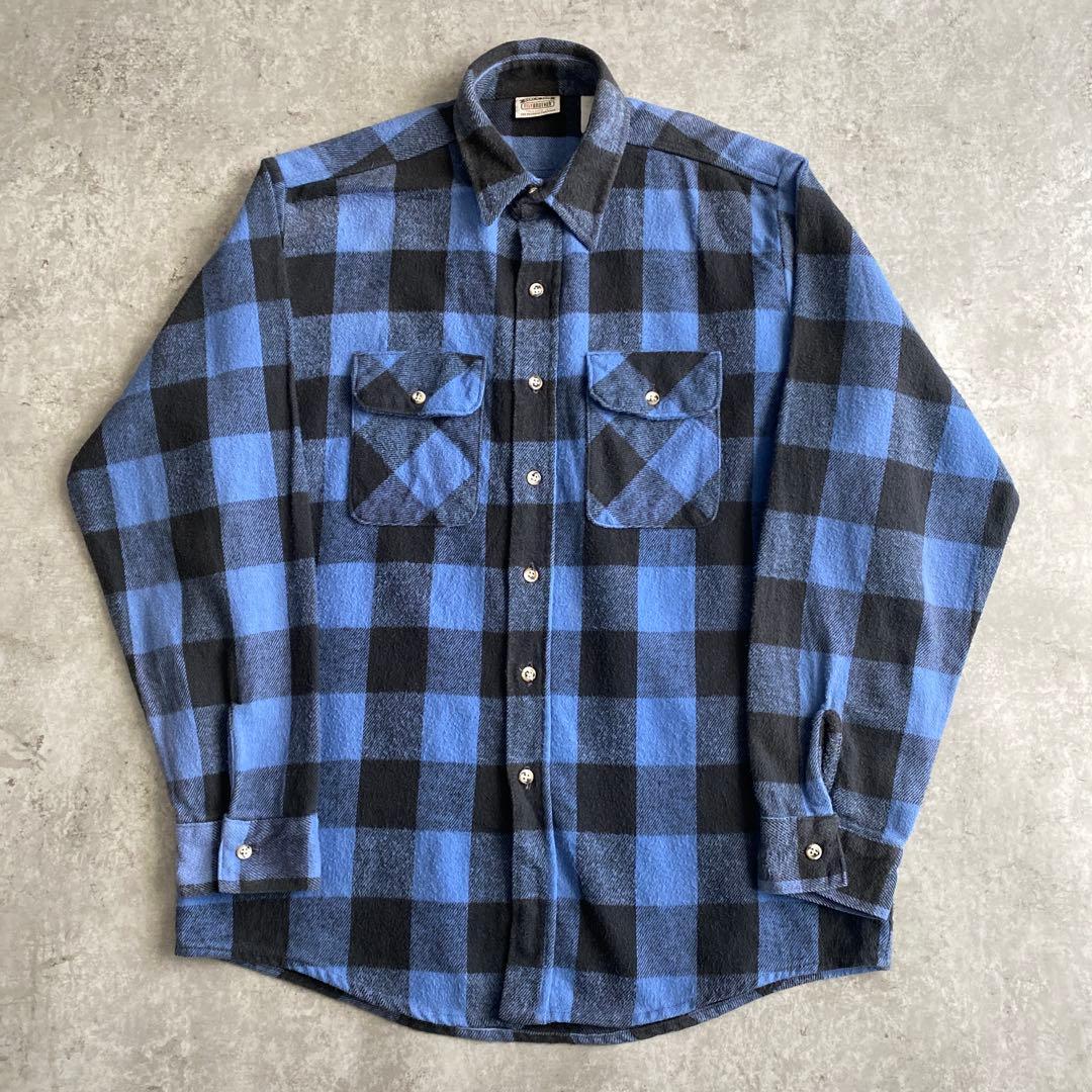 好配色チェック 80s 90s ビンテージ FIVEB ROTHER ファイブブラザー